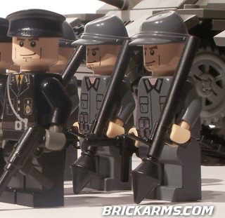 Illustration for article titled LEGO Arms Dealer Sells Everything from AK47 to Uzi